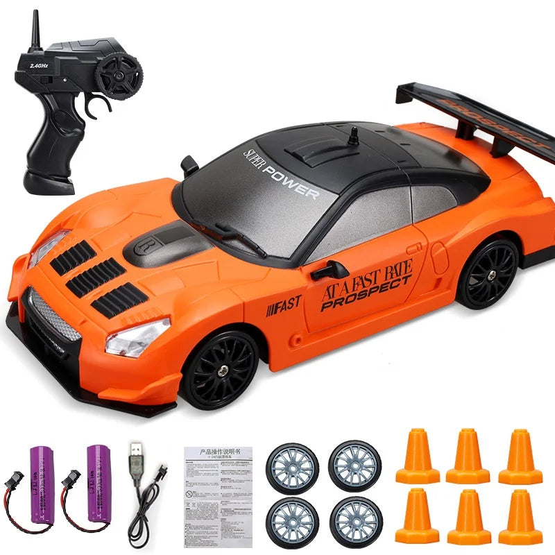 Mini RC Drift Auto – AE86 4WD Speelgoedracewagen met Afstandsbediening