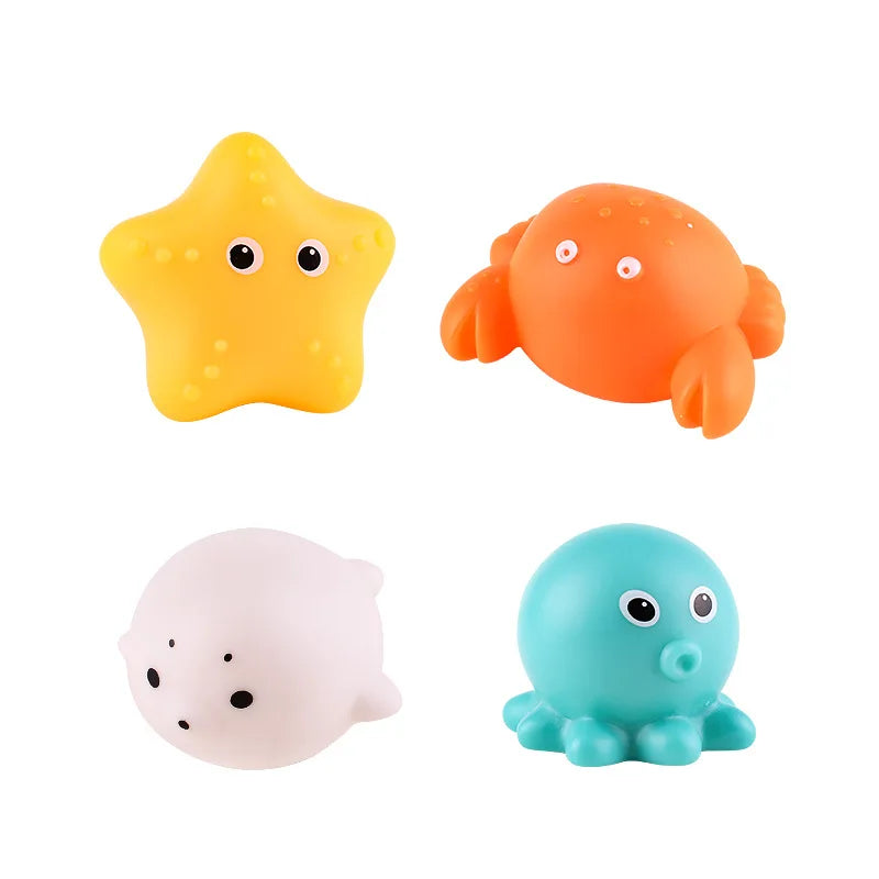 LED Badspeelgoed Dieren – Lichtgevende Waterfiguren voor Baby & Peuter