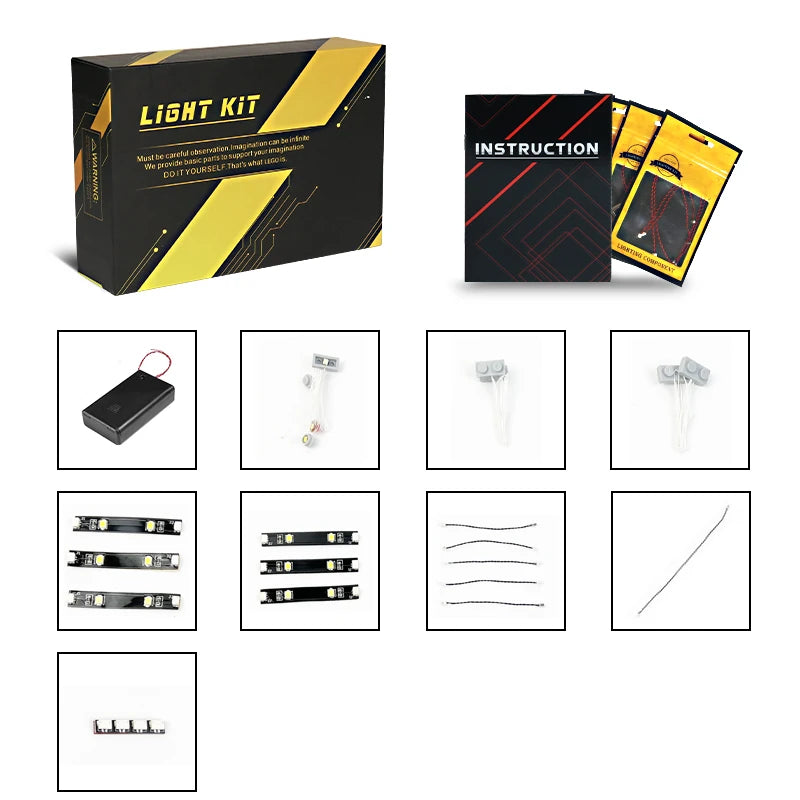 Vonado LED Light Kit voor LEGO 60337 – Verlichting voor Treinset