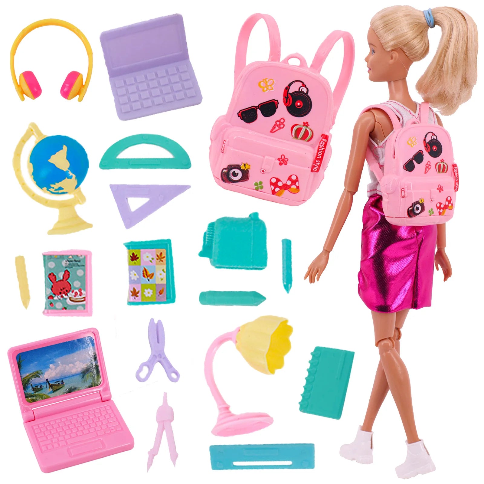 Barbie Meubelset – Poppenhuis Meubels & Accessoires 30cm Poppen