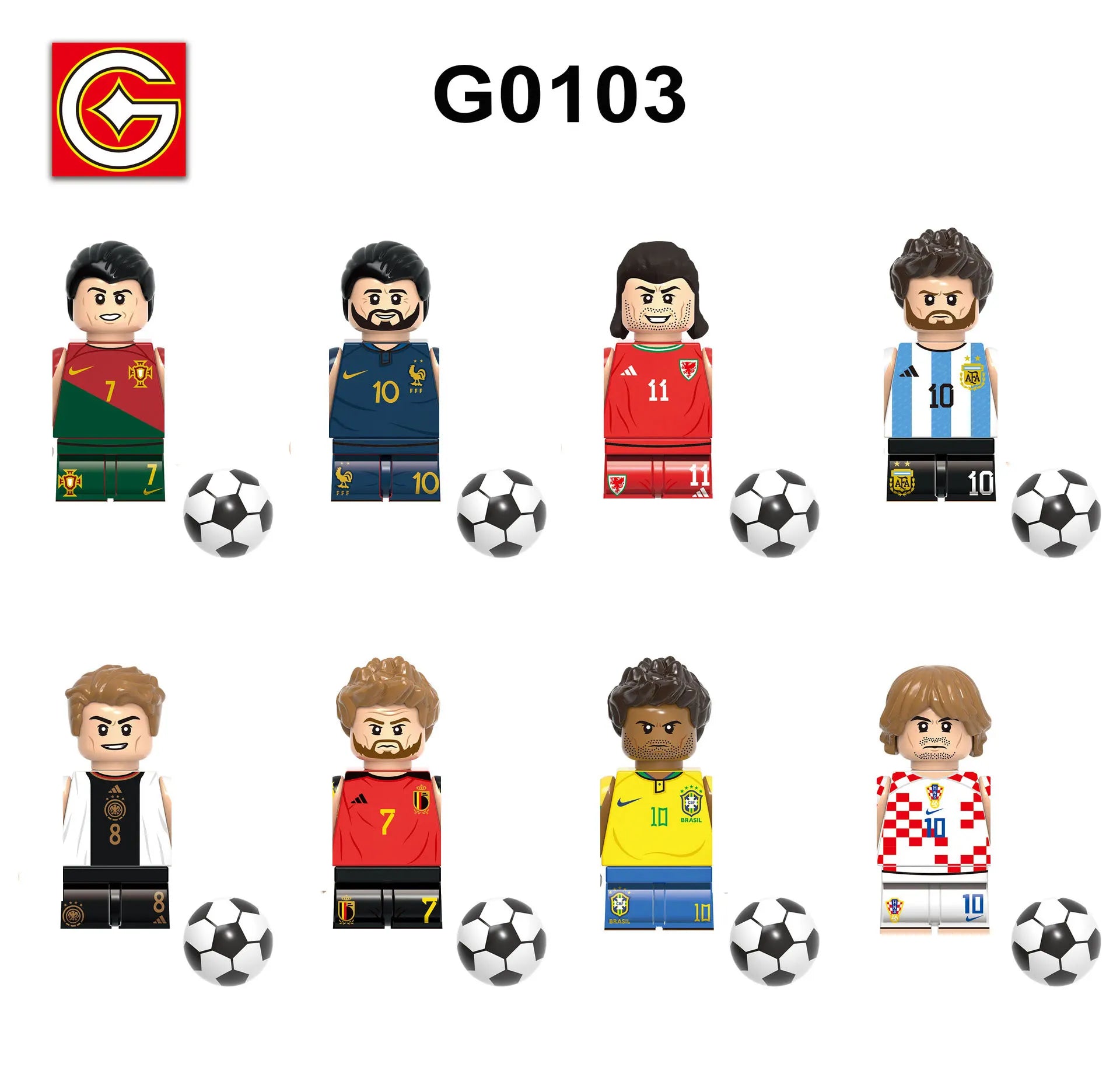 Tafelvoetbal Bouwset – Voetbalstadion & Wereldteam (14+ jaar)