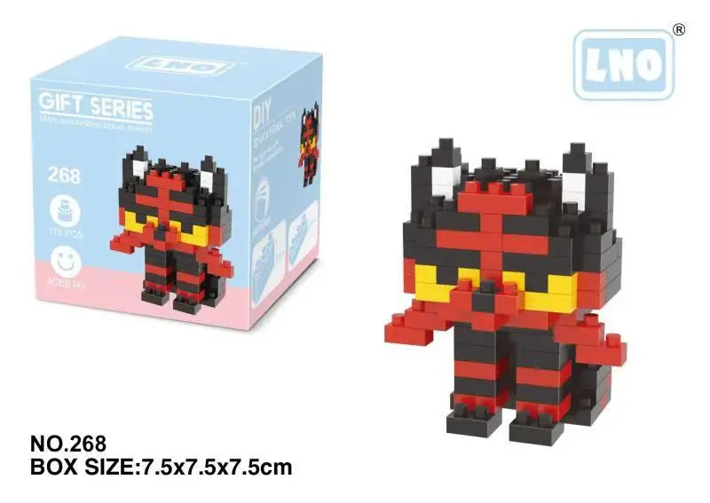 Pokemon Nanoblocks – Charizard & Kyogre Bouwset (14+ Jaar)