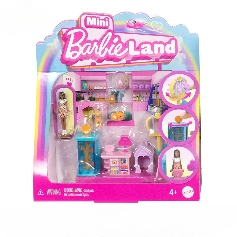 Mini BarbieLand Kapsalon – Poppenhuis Accessoire voor 30 cm Barbie