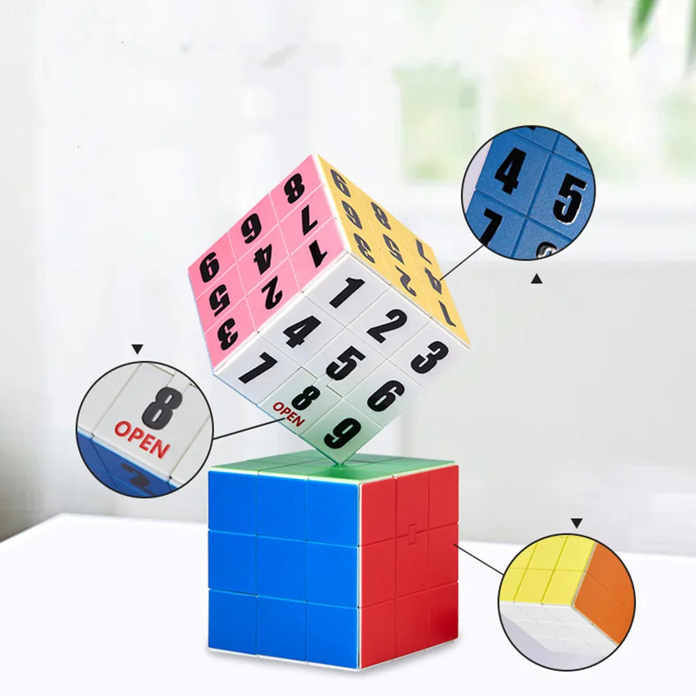 3D Magische Kubus 3x3 – Klassieke Puzzel voor Kinderen & Volwassenen
