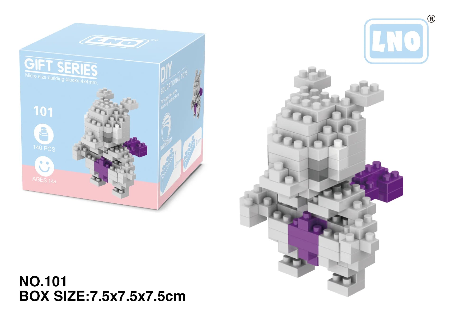 Pokemon Nanoblocks – Charizard & Kyogre Bouwset (14+ Jaar)