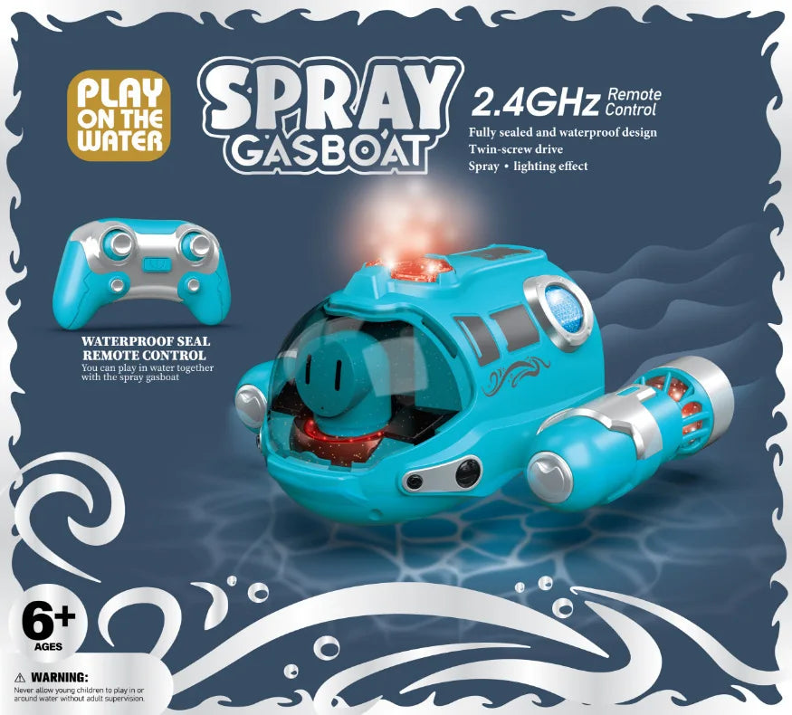 RC Motorboot met Waterstraal – 2.4G Speelboot voor Kinderen