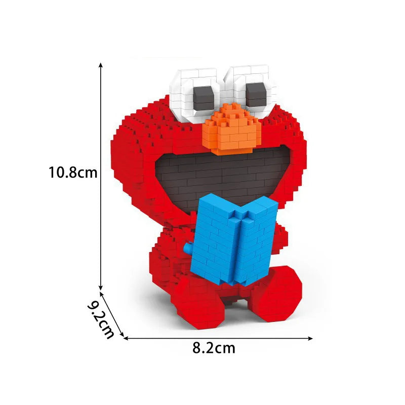 Koekiemonster Mini Bouwset – 7147A Sesamstraat Blokken (18+)