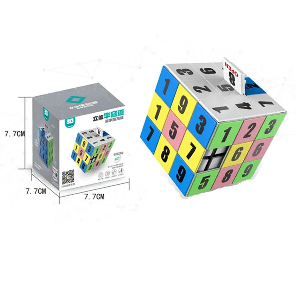 3D Magische Kubus 3x3 – Klassieke Puzzel voor Kinderen & Volwassenen