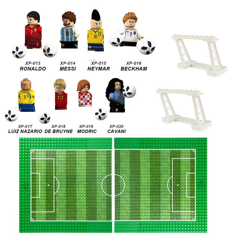 Tafelvoetbal Bouwset – Voetbalstadion & Wereldteam (14+ jaar)
