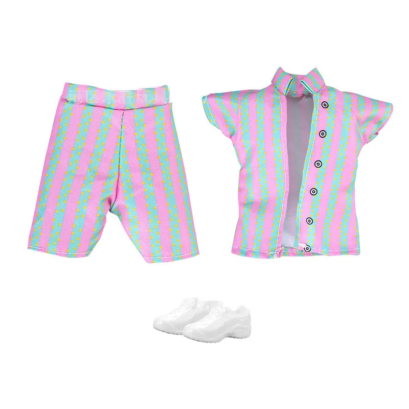 30 cm Pop Volledige Set – Mannelijk/Vrouwelijk Unisex Speelpop (1/6)