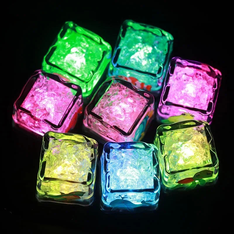6/12PCS Babybadje Bad LED Light Up