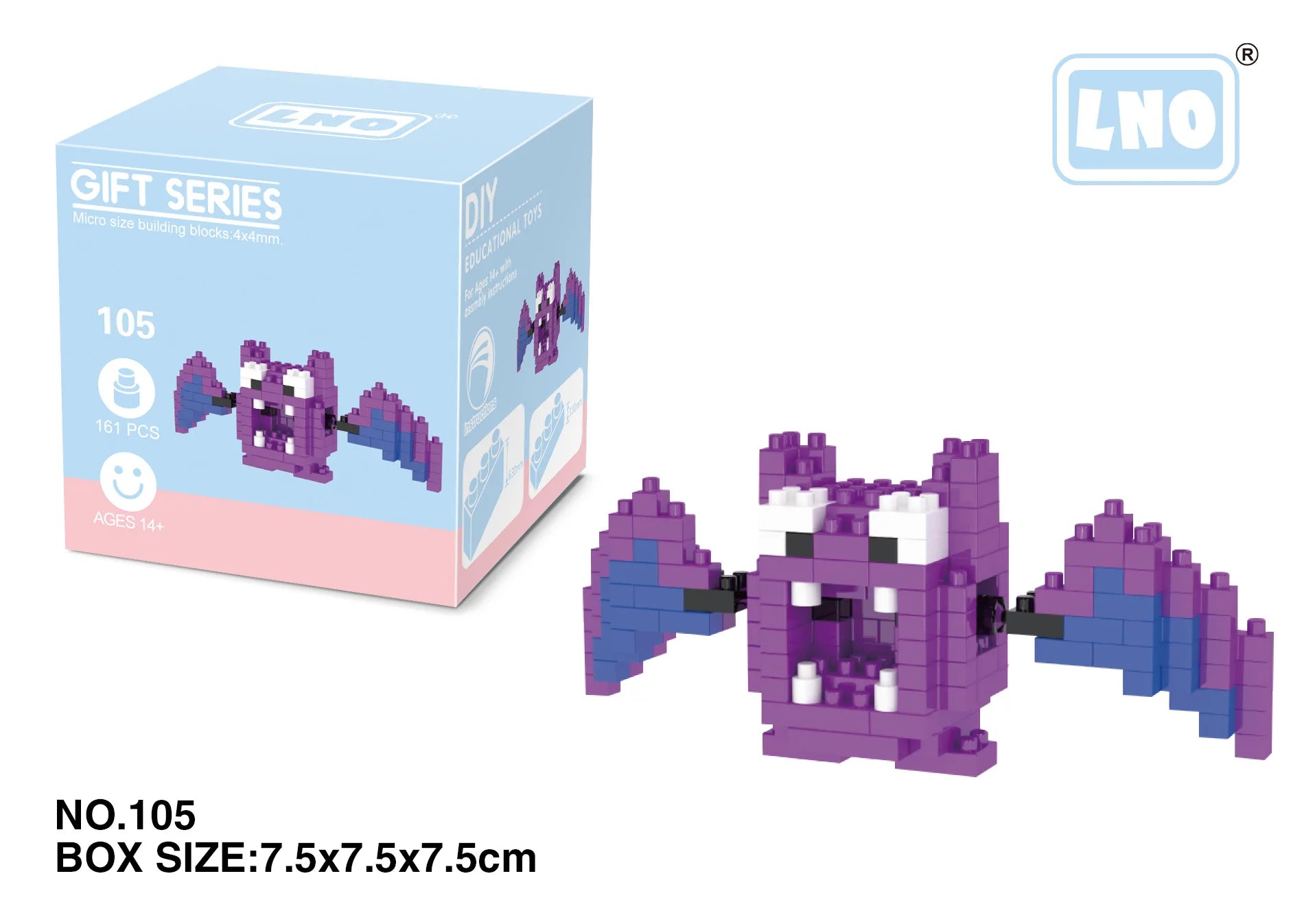 Pokemon Nanoblocks – Charizard & Kyogre Bouwset (14+ Jaar)
