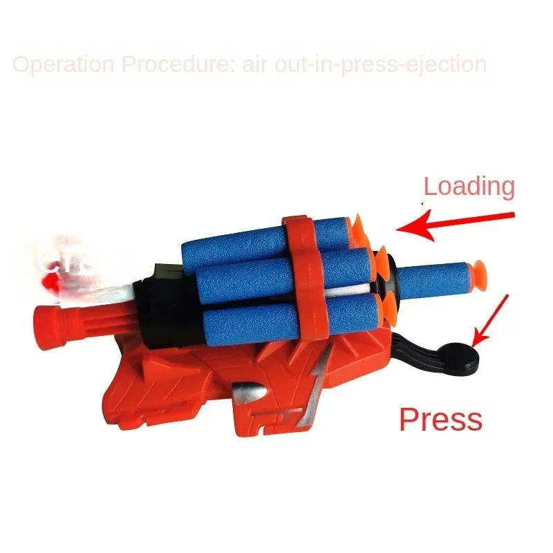 Soft Bullet Launcher Polsband – Schietspeelgoed Kinderen 14+