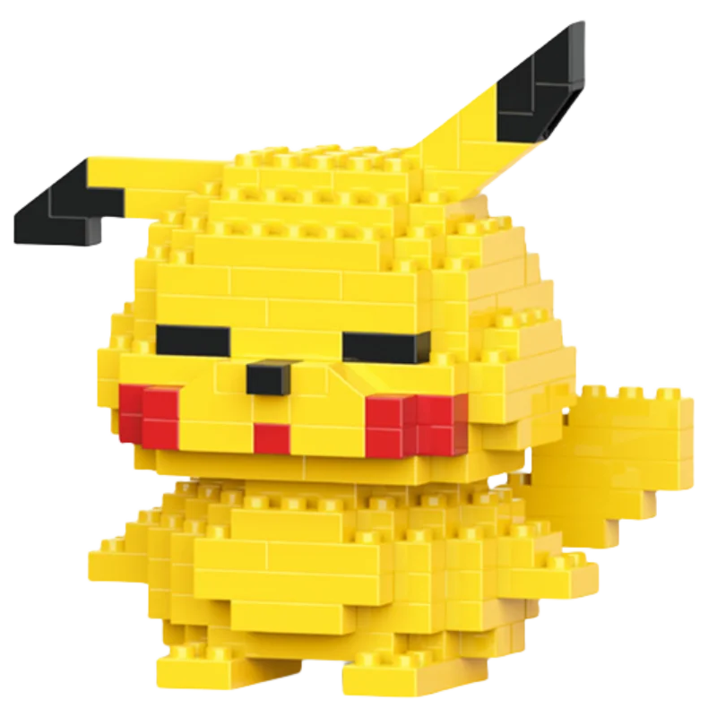 Pokemon Pikachu Bouwstenen – Mini Blokken Set Compatibel met LEGO