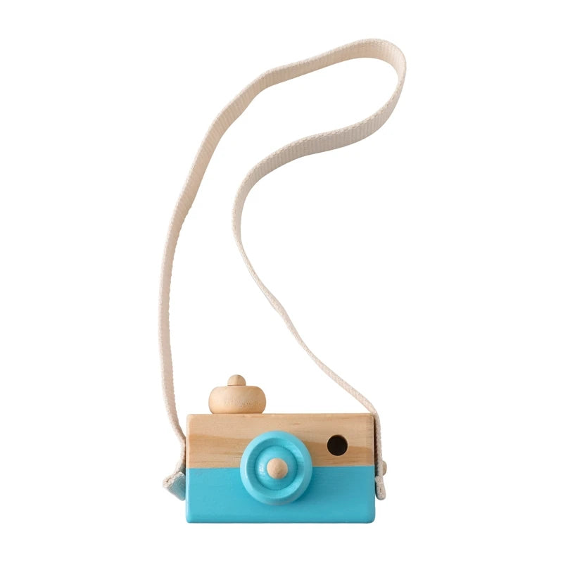Houten Babycamera Speelgoed – Montessori Fantasiespel vanaf 3 Jaar
