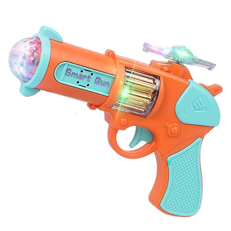 Kinderspeelgoed Pistool met Muziek & LED-Flits – 3+ Jaar