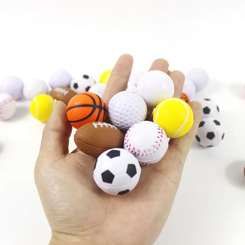 16 Stuks Zachte Spons ballen in Leuke Vormen– Speelgoed voor kinderen