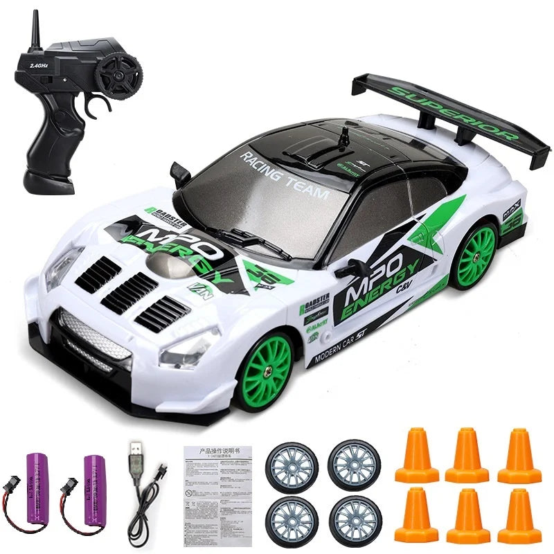 Mini RC Drift Auto – AE86 4WD Speelgoedracewagen met Afstandsbediening