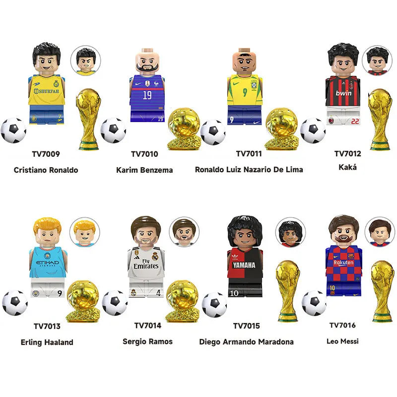 Tafelvoetbal Bouwset – Voetbalstadion & Wereldteam (14+ jaar)