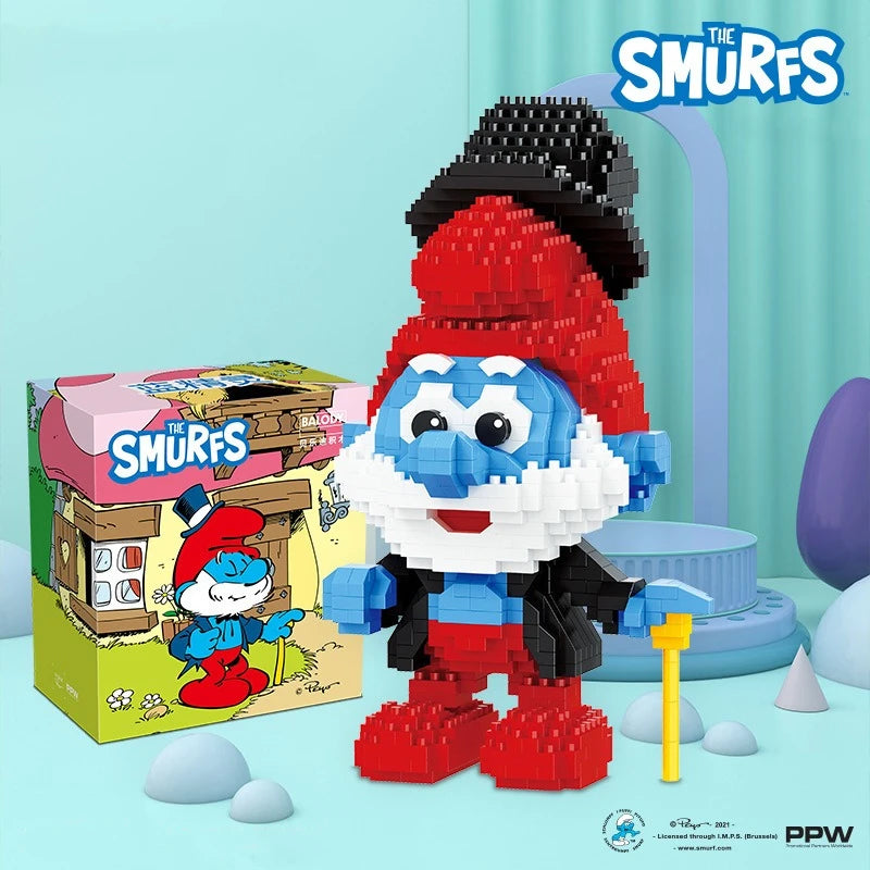 BALODY Smurfen Bouwstenen – Gargamel & Smurfette Set (LEGO compatibel)
