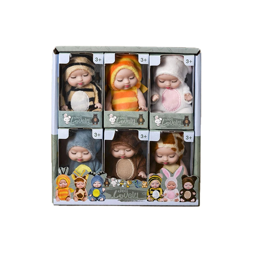 6x Reborn Pop Kit – DIY Baby Poppen Maken voor Kinderen (3+)