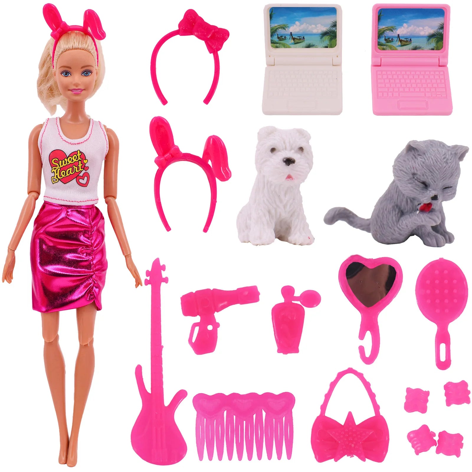 Barbie Meubelset – Poppenhuis Meubels & Accessoires 30cm Poppen