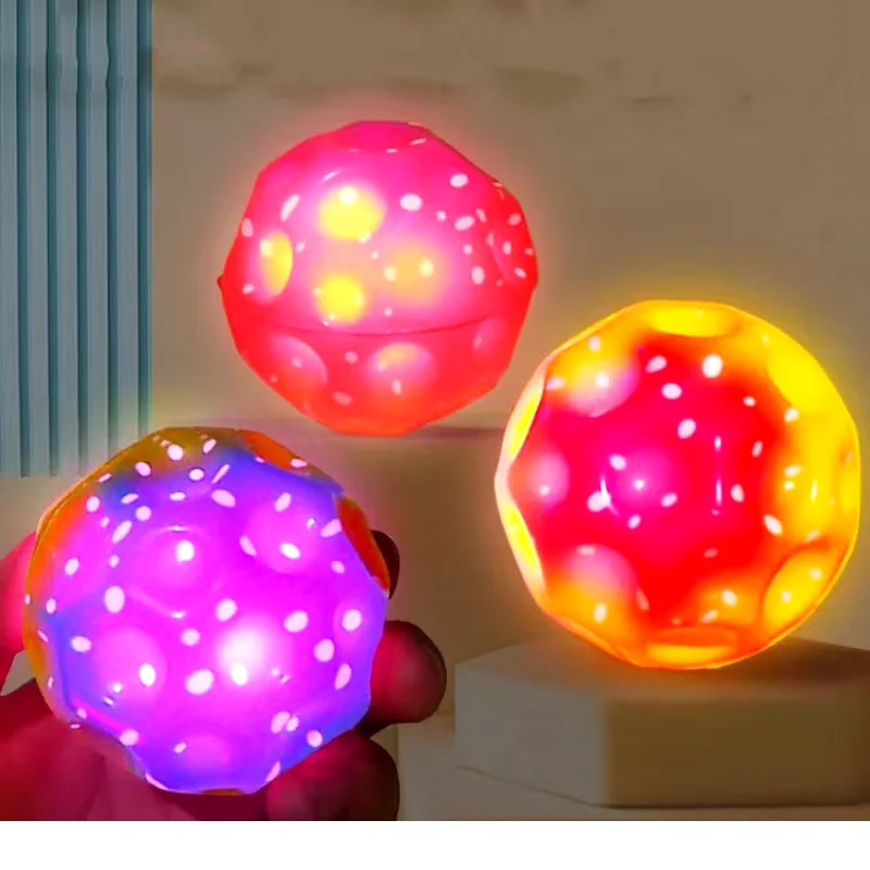 LED Stuiterbal voor Kinderen – Lichtgevende Bal – Springt Extra Hoog