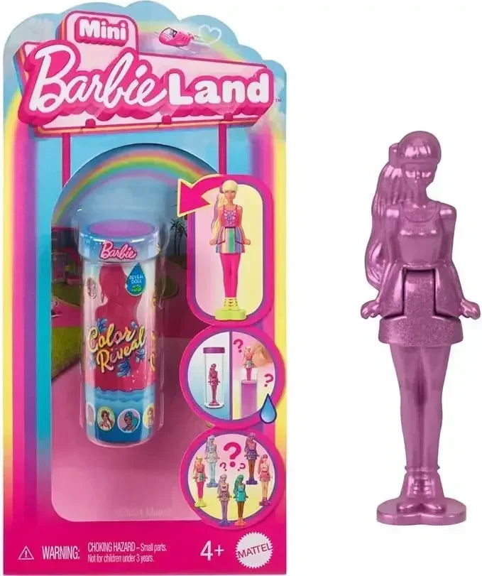Mini BarbieLand Pop – 3.8 cm Barbie in 1/6 Schaal voor Verzamelaars