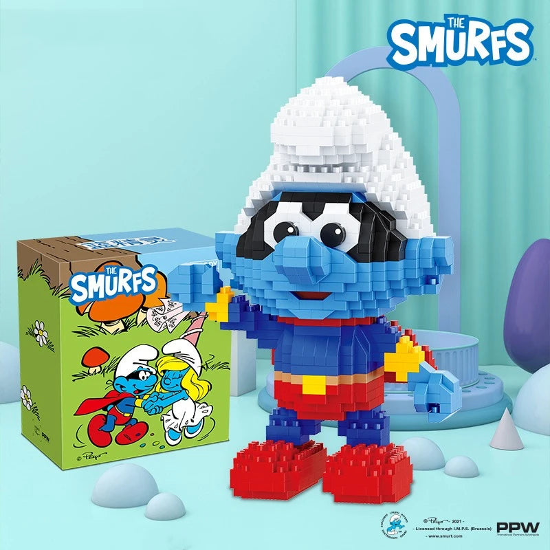 BALODY Smurfen Bouwstenen – Gargamel & Smurfette Set (LEGO compatibel)