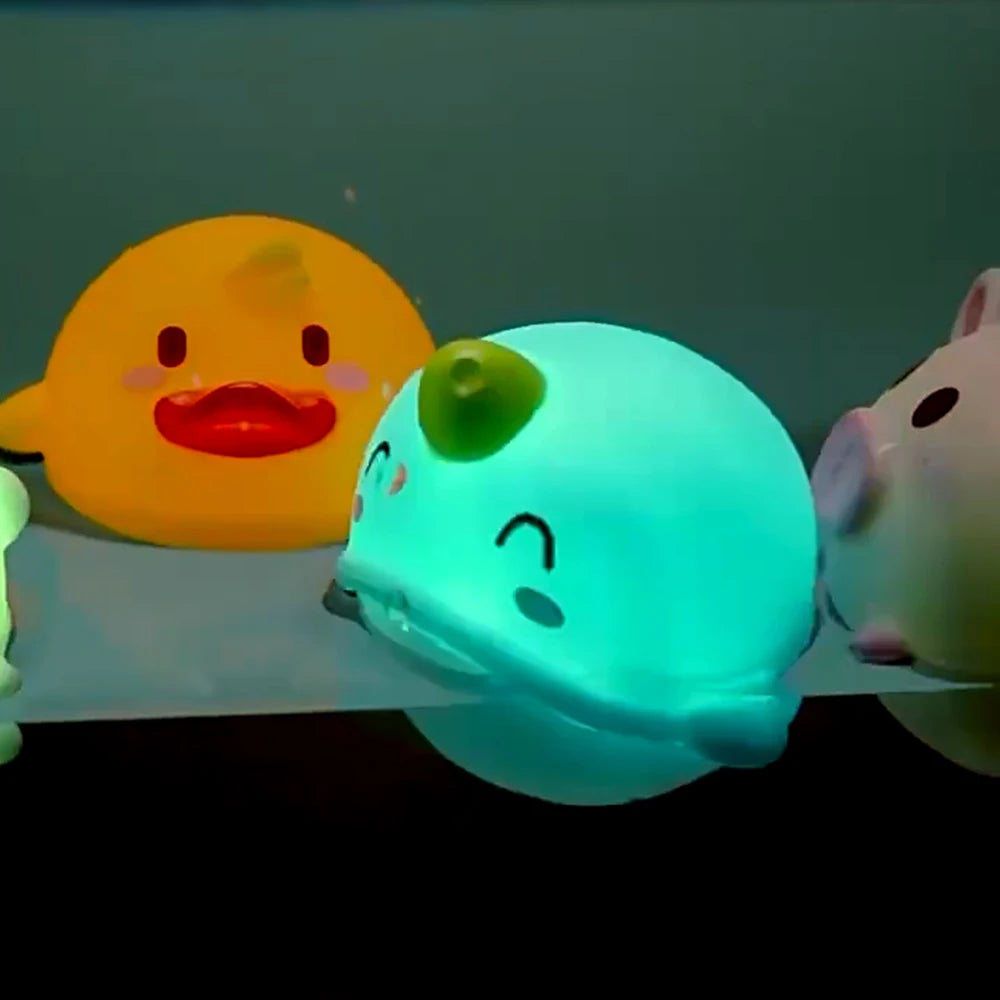 LED Badspeelgoed Dieren – Lichtgevende Waterfiguren voor Baby & Peuter