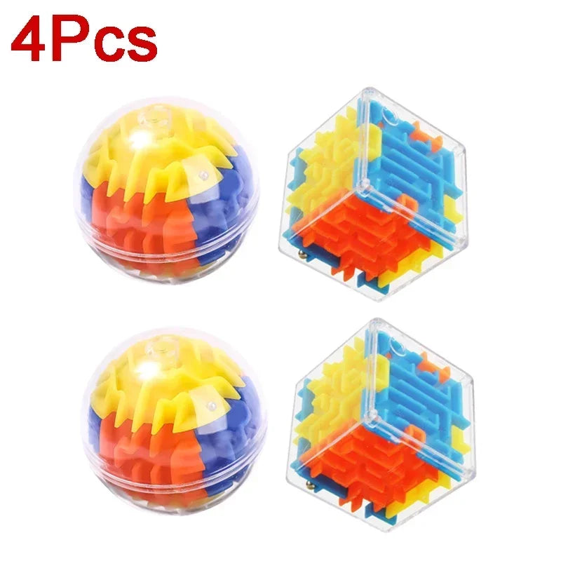3D Doolhof Kubus – Magische Puzzel Uitdaging voor 12+ en Volwassenen