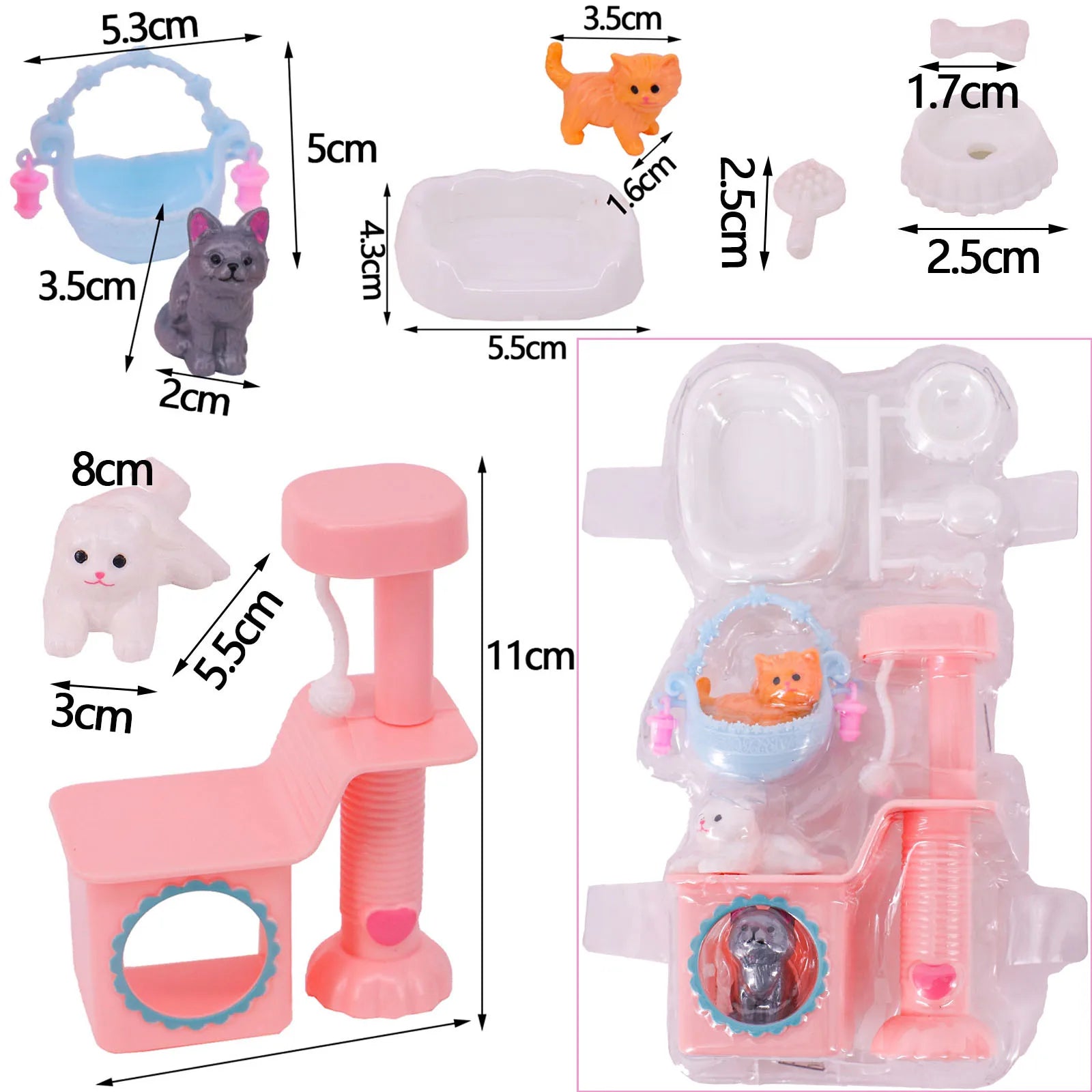 Barbie Meubelset – Poppenhuis Meubels & Accessoires 30cm Poppen