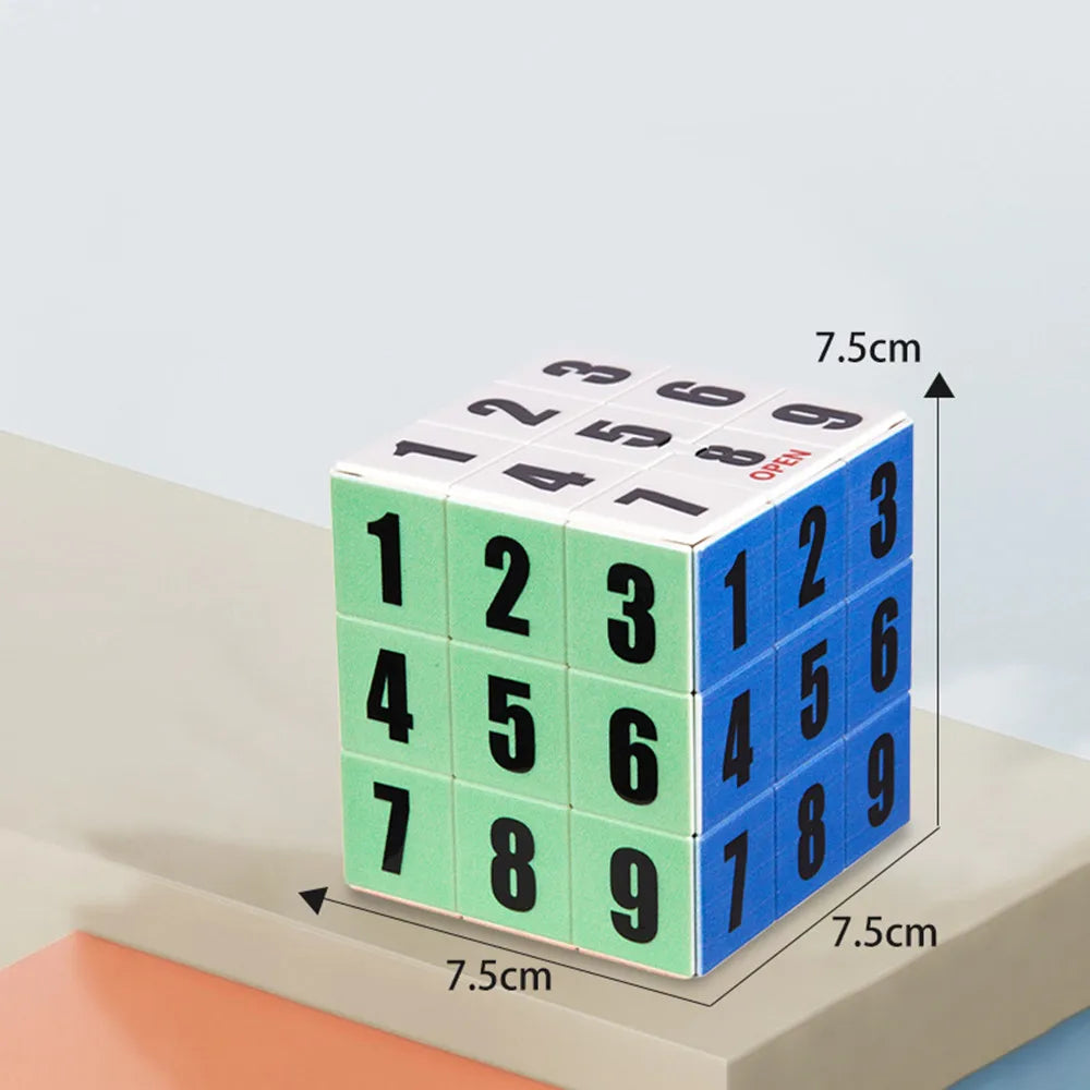3D Magische Kubus 3x3 – Klassieke Puzzel voor Kinderen & Volwassenen