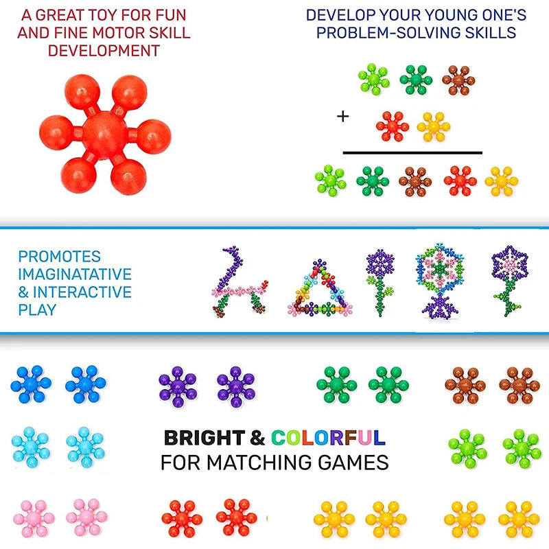 Clip Connect Bouwset – Creatieve Blokken voor Kinderen (3+)
