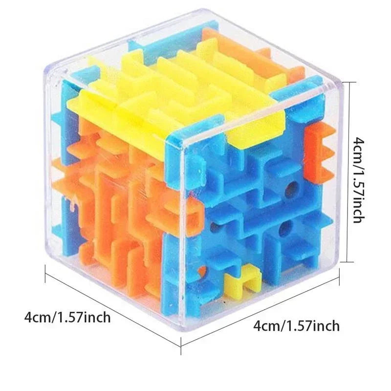 3D Doolhof Kubus – Magische Puzzel Uitdaging voor 12+ en Volwassenen