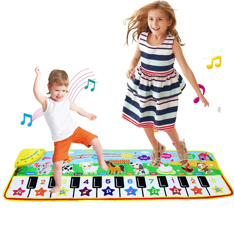 Pianomat Kinderen – Interactieve Muziekmat met Geluid 3-6 Jaar