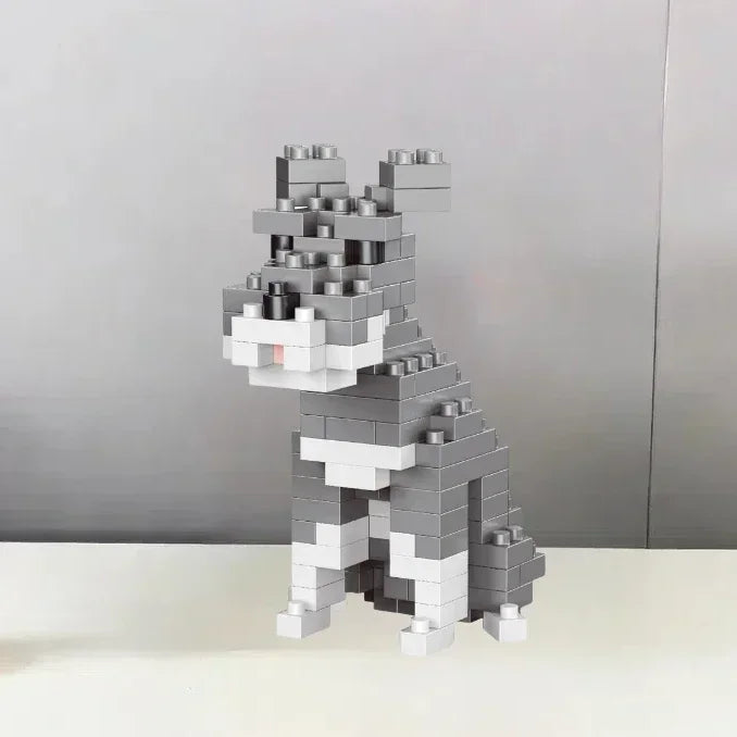 Mini Teckel Bouwset – Micro Hond Bouwstenen (14+ Jaar)