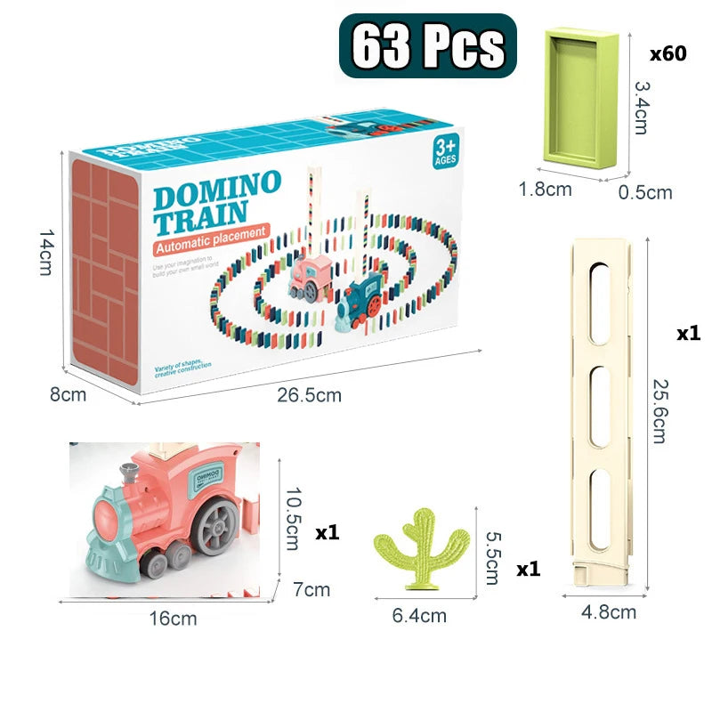 Elektrische Domino Trein – Automatisch Dominospel voor Kinderen (3+)