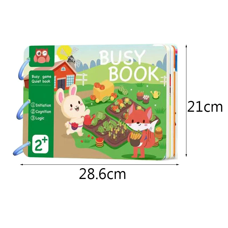 Montessori Drukke Boek – Mijn Eerste Activiteitenboek (3-6 Jaar)