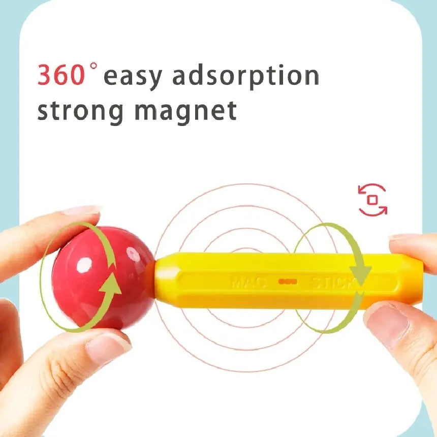 Romboss Magnetische Bouwstenen – Educatief Constructiespeelgoed 4+
