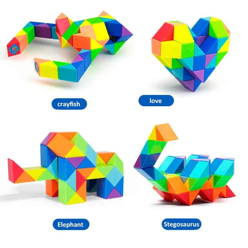 24-delige Magische Kubus – 3D Puzzel Speelgoed voor Kind & Volwassene