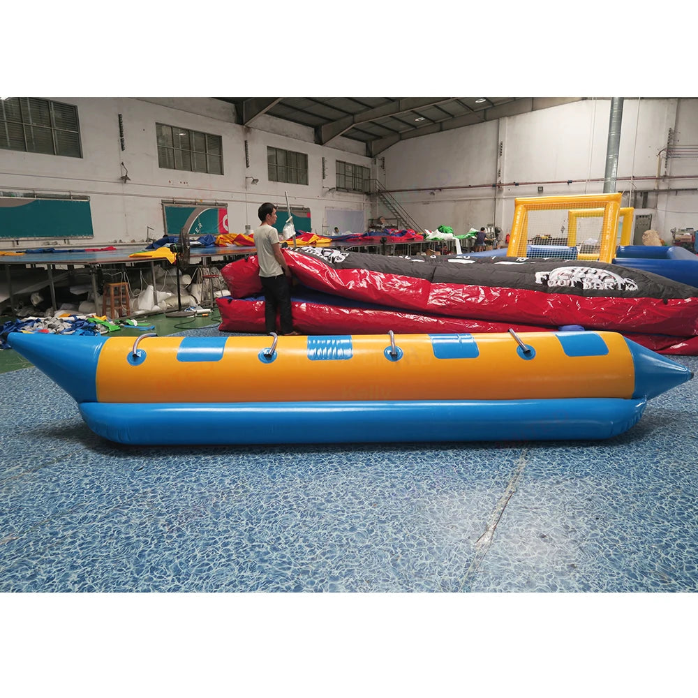 Opblaasbare Bananenboot 6/8/10 Personen – Watersport voor Kinderen